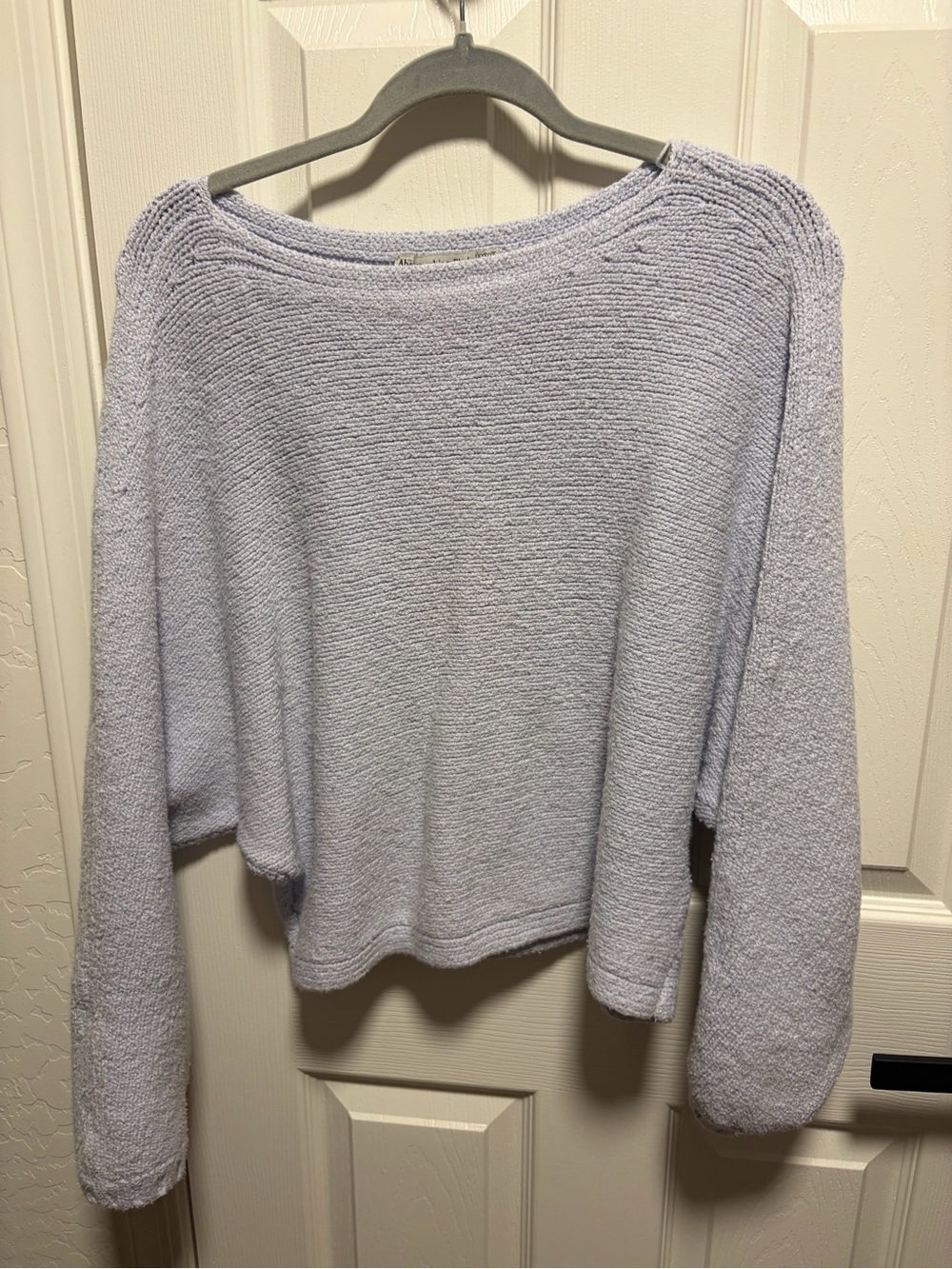 Abercrombie & Fitch Soft Lavender Knit Pullover Sweater Xxs/xs fits like a sm